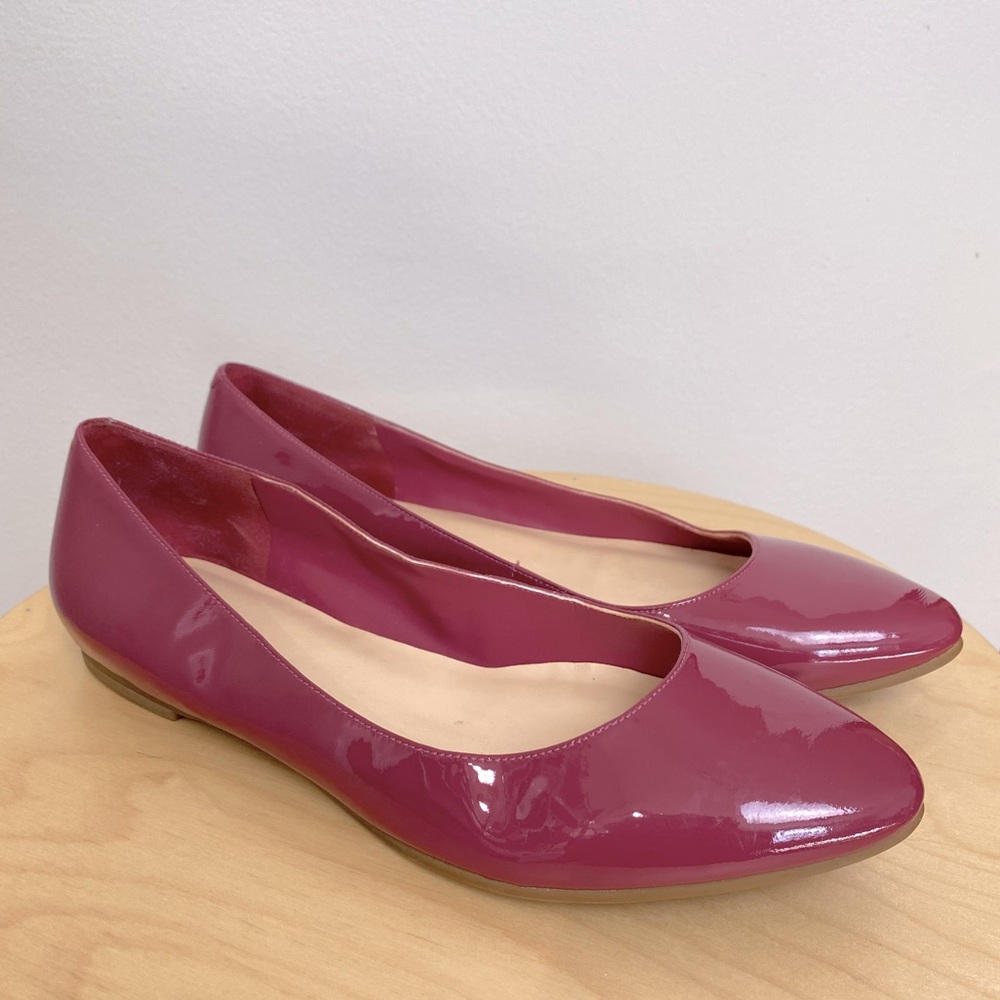Cole Haan Juliana Skimmer patent leather flat
